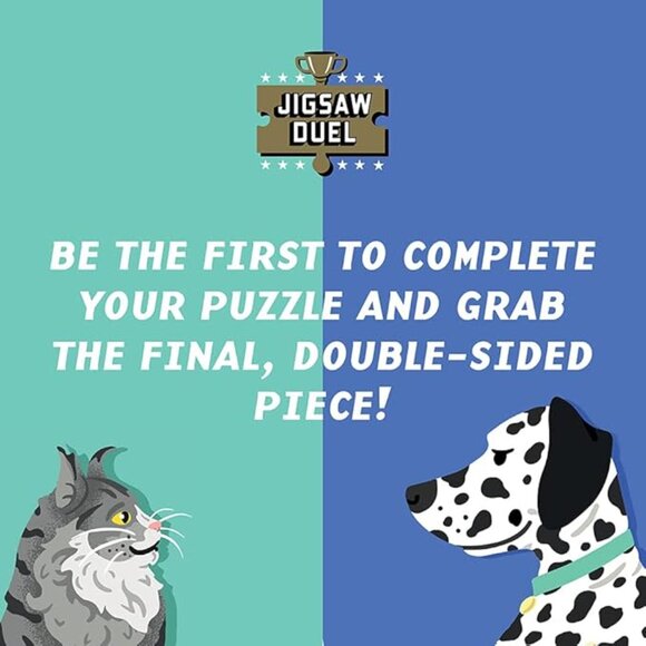 ($8) Pet Pride: Cats vs. Dogs (Jigsaw Duel) - Picture 5 of 7